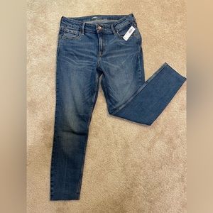 Mid-Rise Rockstar Super Skinny Jeans by Old Navy
